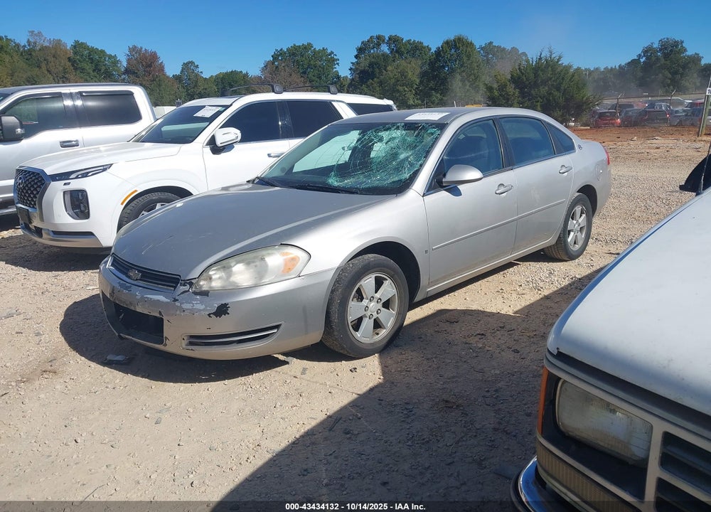 2007 CHEVROLET IMPALA LT VIN: 2G1WT55K579129109