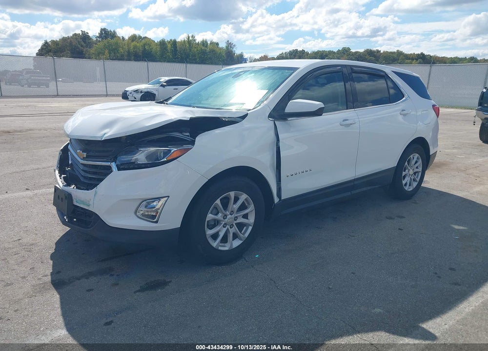2020 CHEVROLET EQUINOX FWD LT 1.5L TURBO VIN: 3GNAXKEV2LS613905