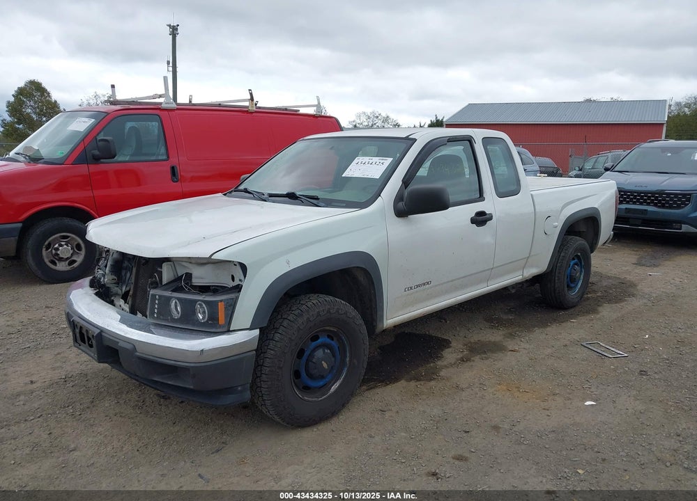 2004 CHEVROLET COLORADO VIN: 1GCDT196548204306