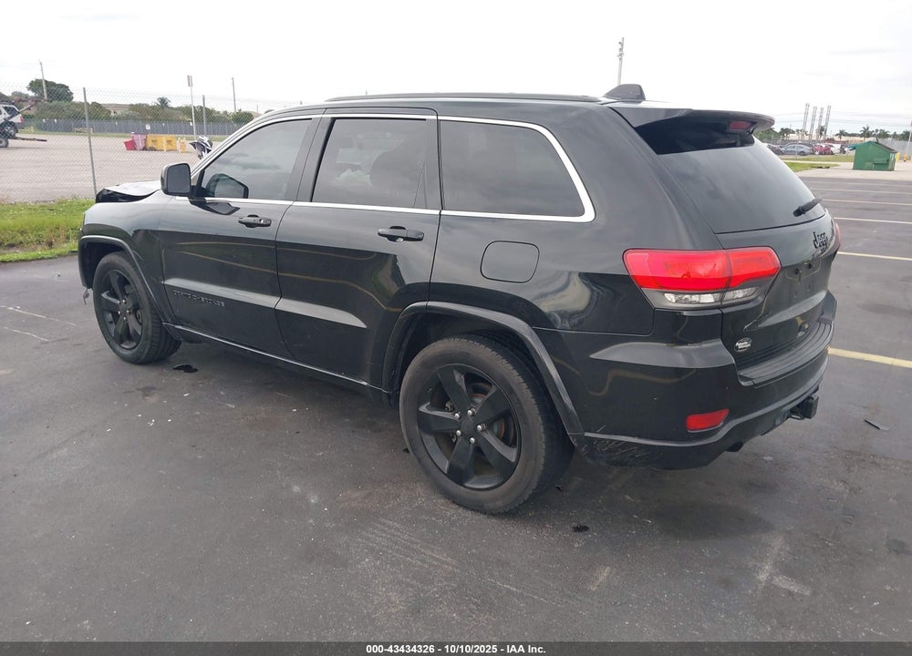 2015 JEEP GRAND CHEROKEE ALTITUDE VIN: 1C4RJEAG1FC639945