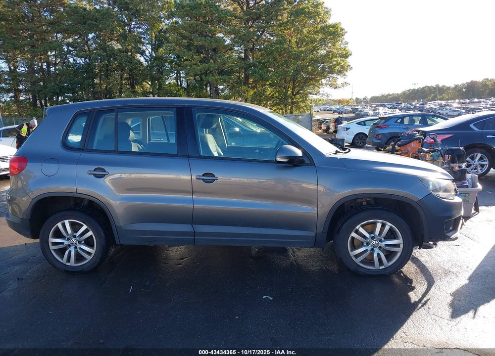 2014 VOLKSWAGEN TIGUAN S VIN: WVGBV3AX5EW612489