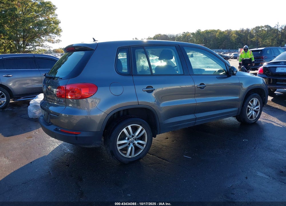 2014 VOLKSWAGEN TIGUAN S VIN: WVGBV3AX5EW612489
