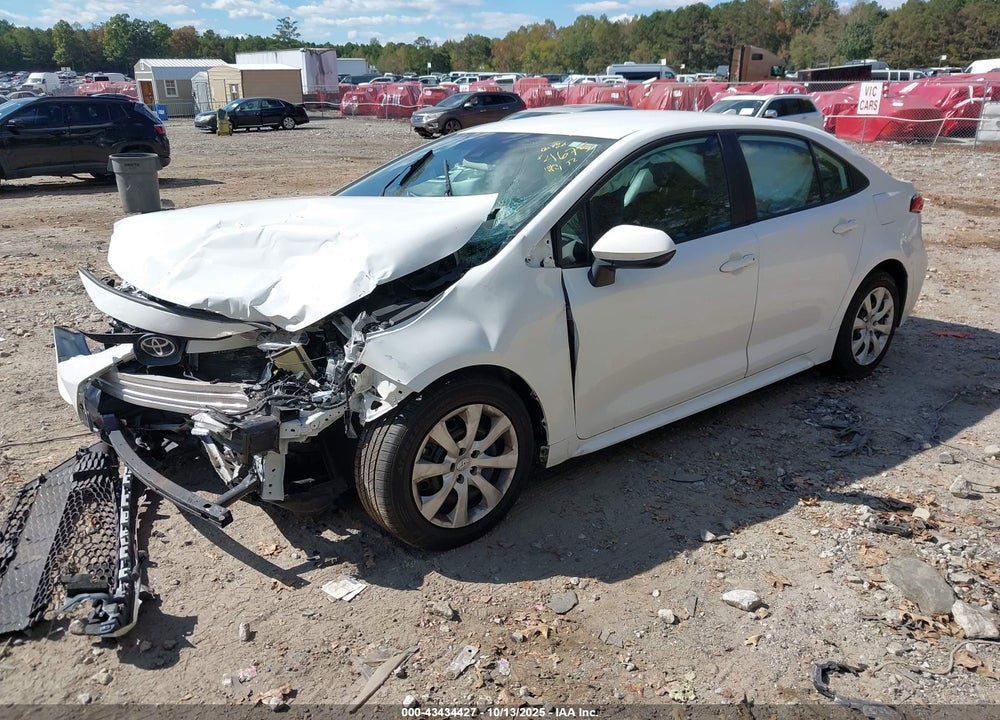 2022 TOYOTA COROLLA LE VIN: 5YFEPMAE4NP374675