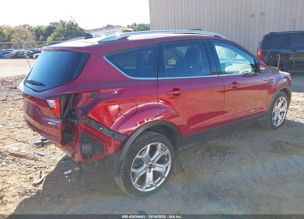2019 FORD ESCAPE TITANIUM VIN: 1FMCU9J95KUC28201