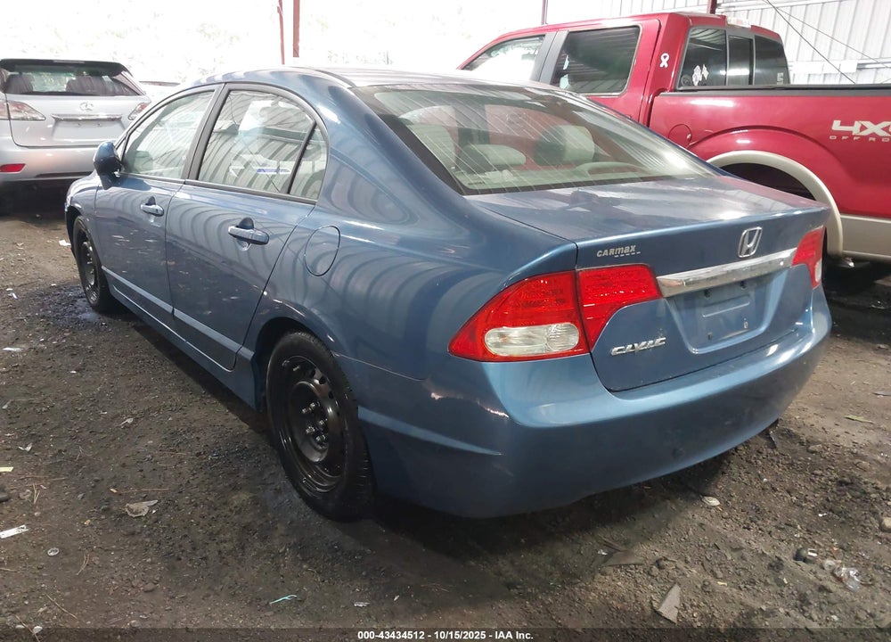 2011 HONDA CIVIC LX VIN: 19XFA1F5XBE047899
