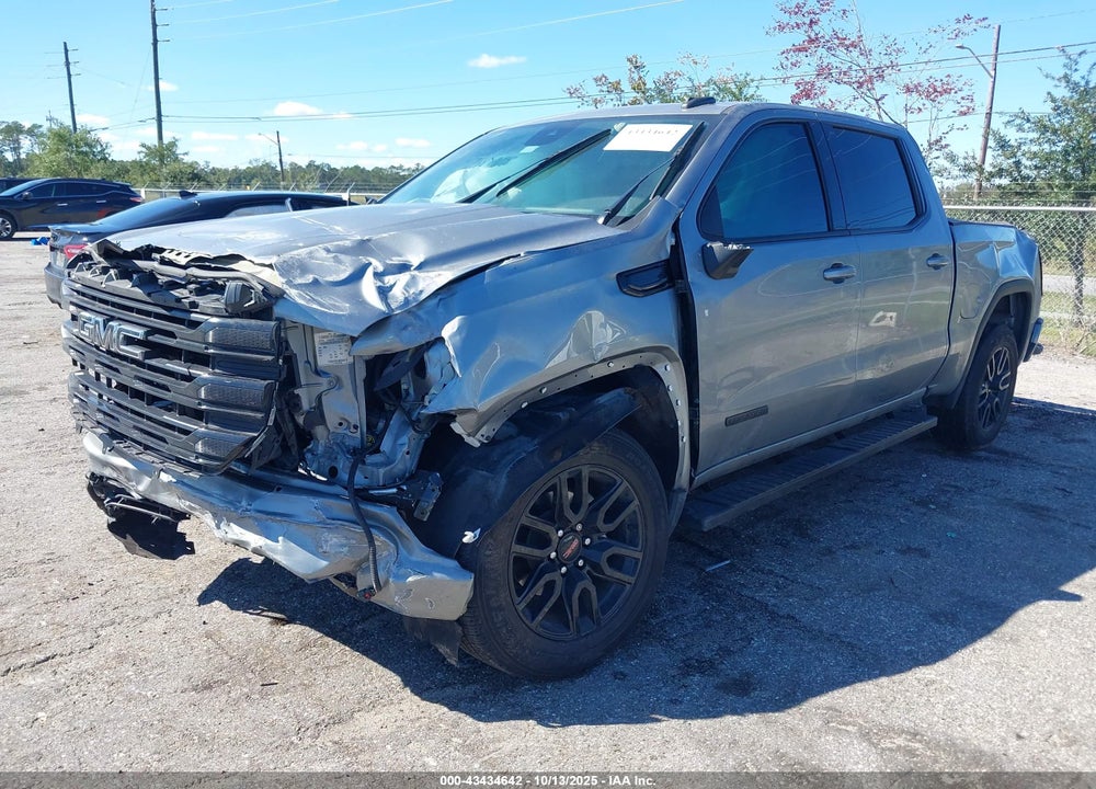 2023 GMC SIERRA 1500 2WD SHORT BOX ELEVATION VIN: 3GTPHCEK2PG125025