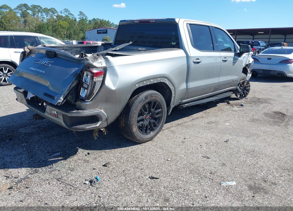 2023 GMC SIERRA 1500 2WD SHORT BOX ELEVATION VIN: 3GTPHCEK2PG125025