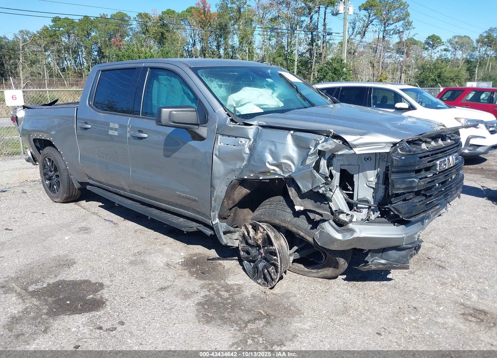 2023 GMC SIERRA 1500 2WD SHORT BOX ELEVATION VIN: 3GTPHCEK2PG125025