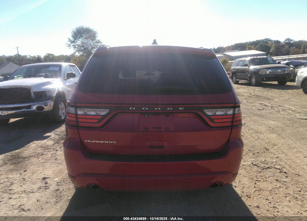 2014 DODGE DURANGO VIN: 1C4RDHAG1EC360261
