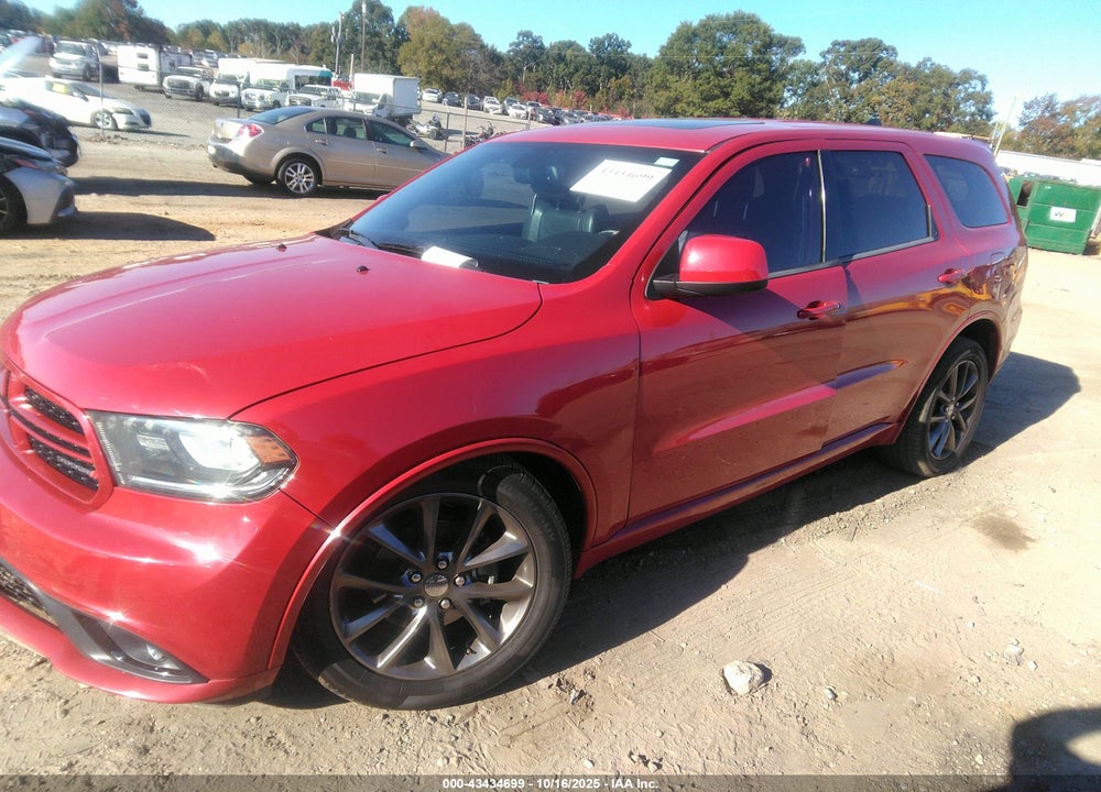 2014 DODGE DURANGO VIN: 1C4RDHAG1EC360261