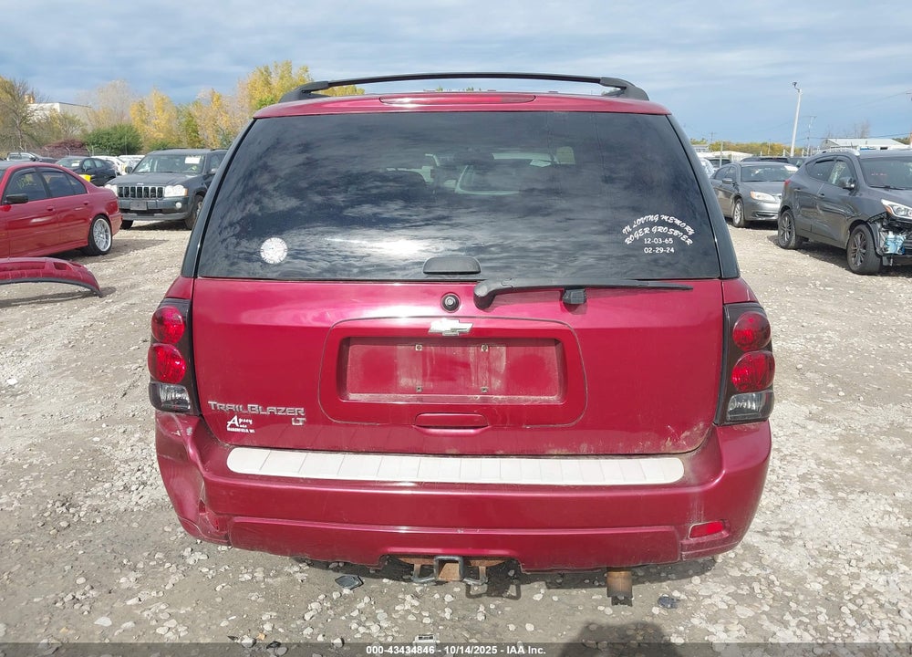 2008 CHEVROLET TRAILBLAZER VIN: 1GNDT13S482253552