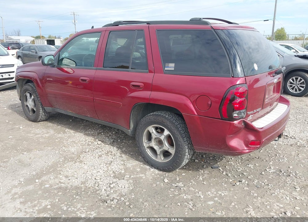 2008 CHEVROLET TRAILBLAZER VIN: 1GNDT13S482253552