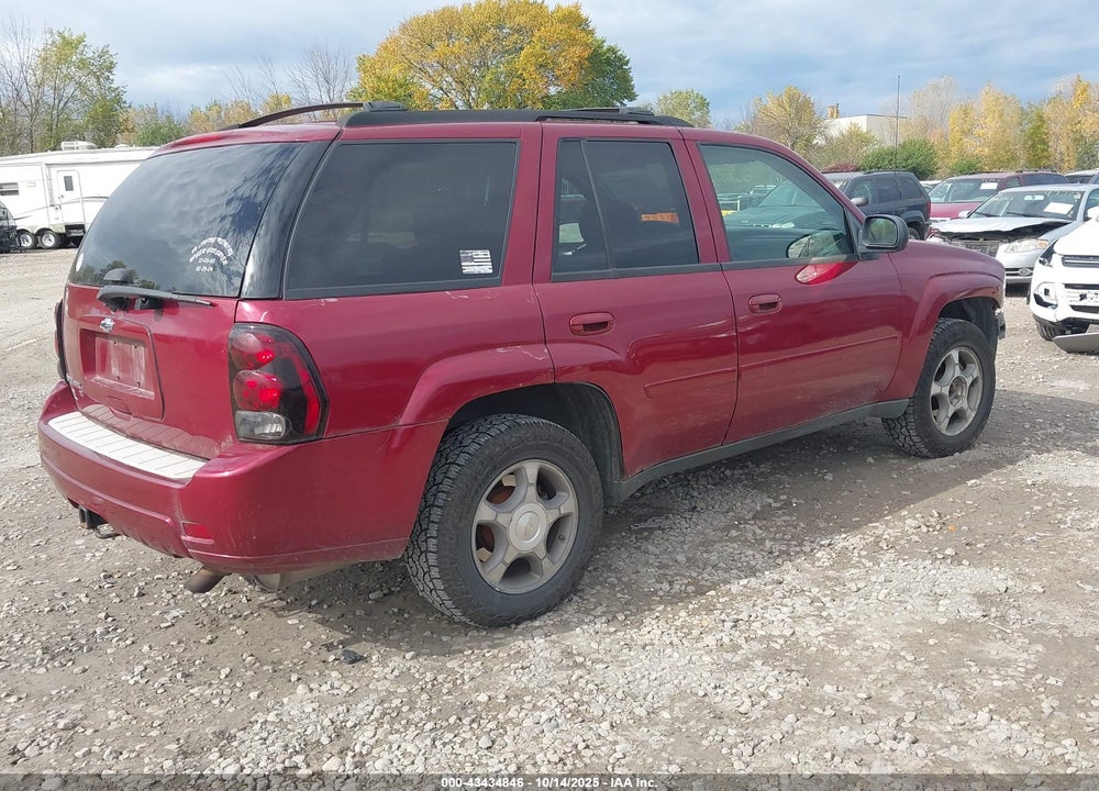 2008 CHEVROLET TRAILBLAZER VIN: 1GNDT13S482253552