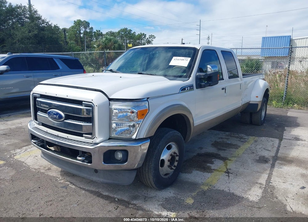 2011 FORD F-350 LARIAT VIN: 1FT8W3AT9BEA46492