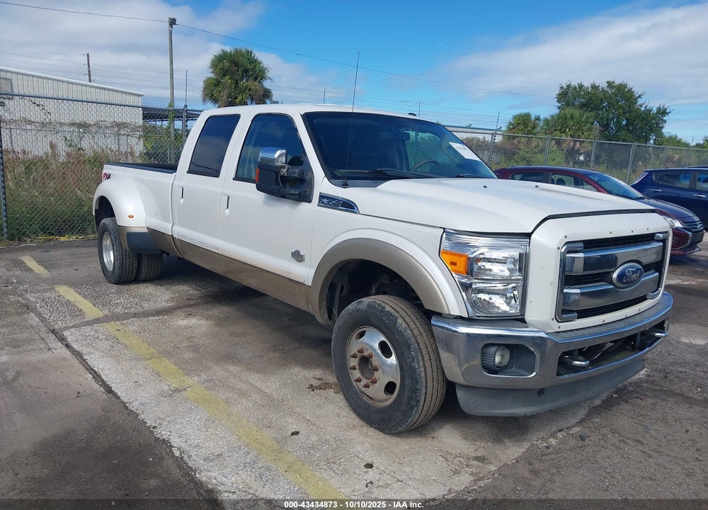 2011 FORD F-350 LARIAT VIN: 1FT8W3AT9BEA46492
