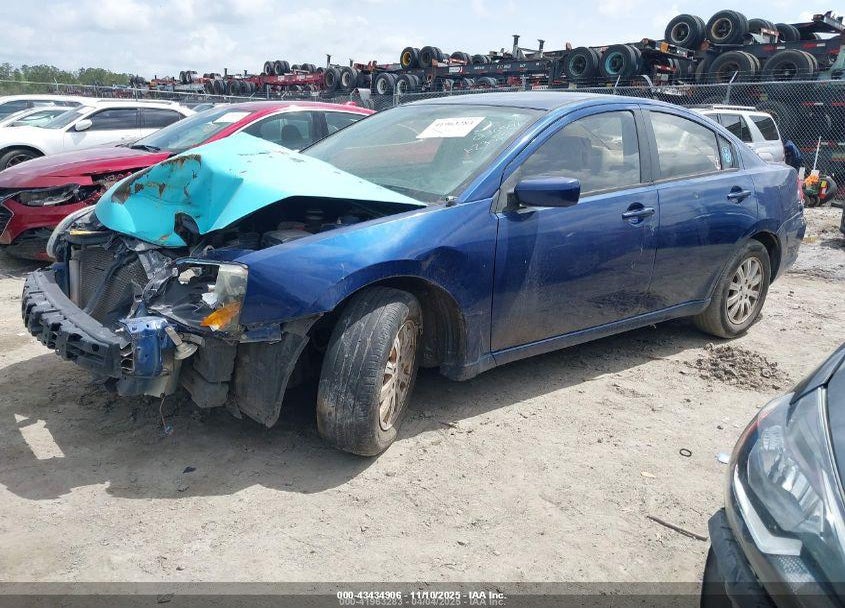 2009 MITSUBISHI GALANT ES/SPORT EDITION VIN: 4A3AB36F29E036541