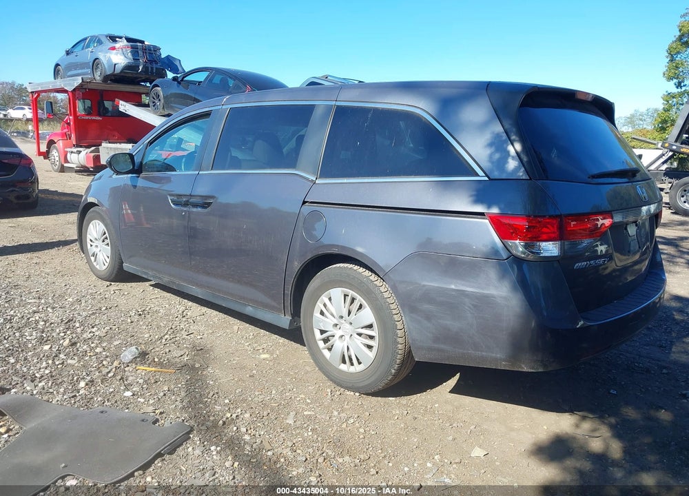 2016 HONDA ODYSSEY LX VIN: 5FNRL5H20GB129529