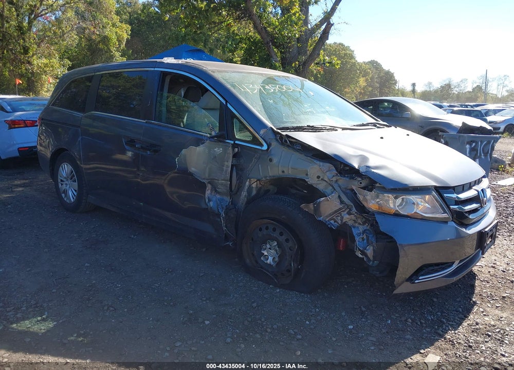 2016 HONDA ODYSSEY LX VIN: 5FNRL5H20GB129529