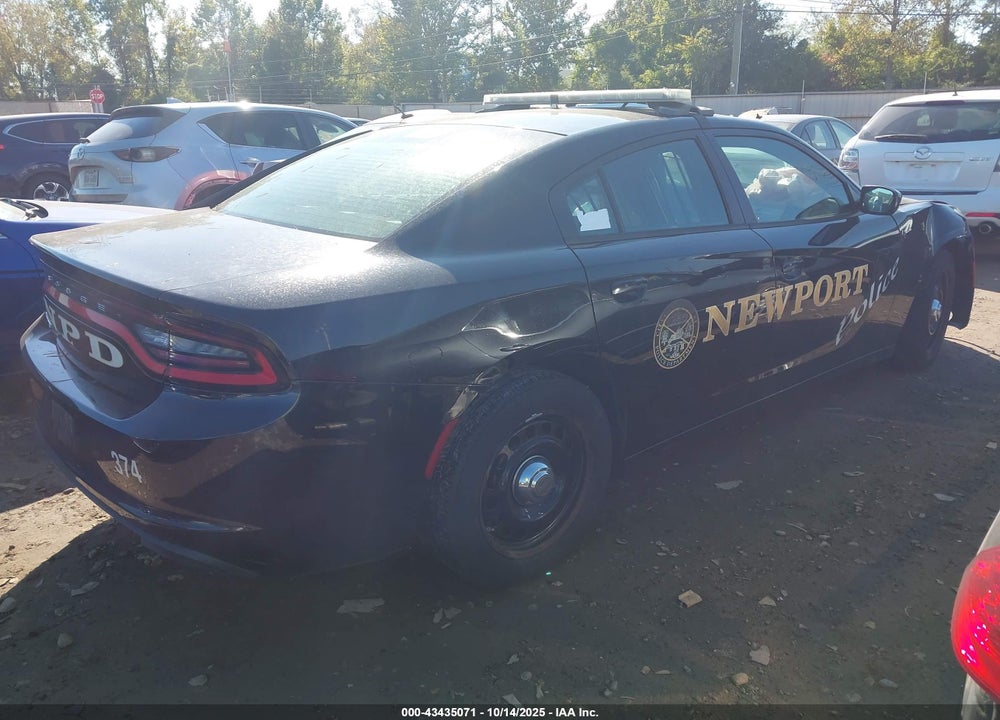 2016 DODGE CHARGER POLICE VIN: 2C3CDXKT4GH357662
