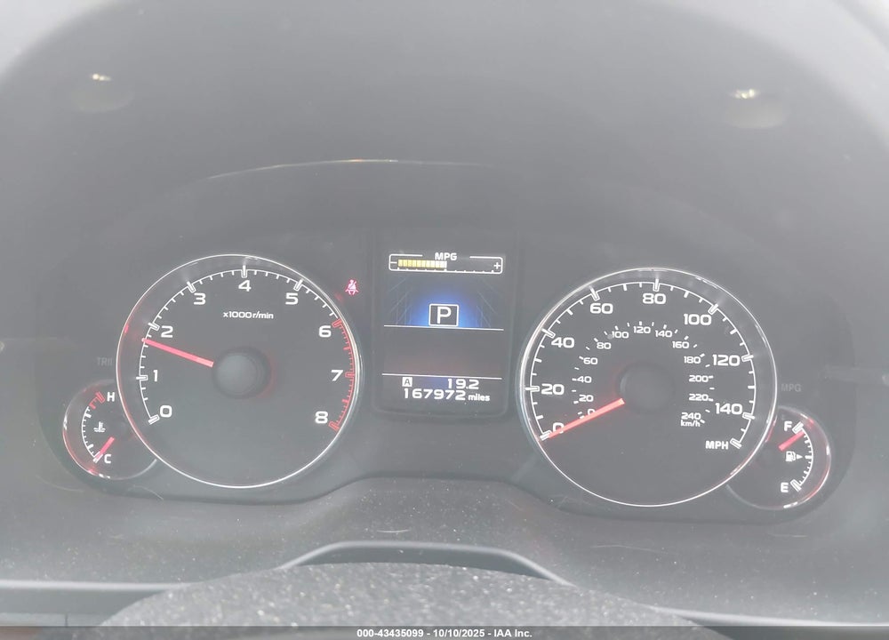 2014 SUBARU OUTBACK VIN: 4S4BRBLC8E3289324