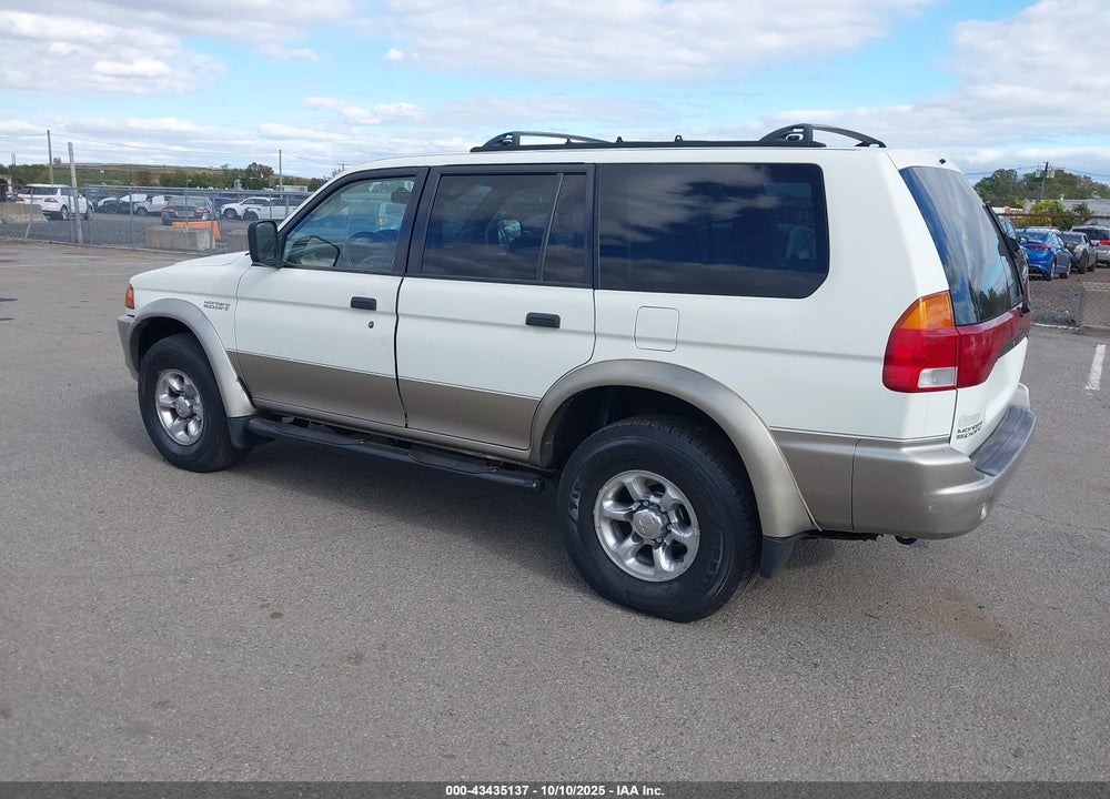 1998 MITSUBISHI MONTERO SPORT LS VIN: JA4MT31P9WP018626