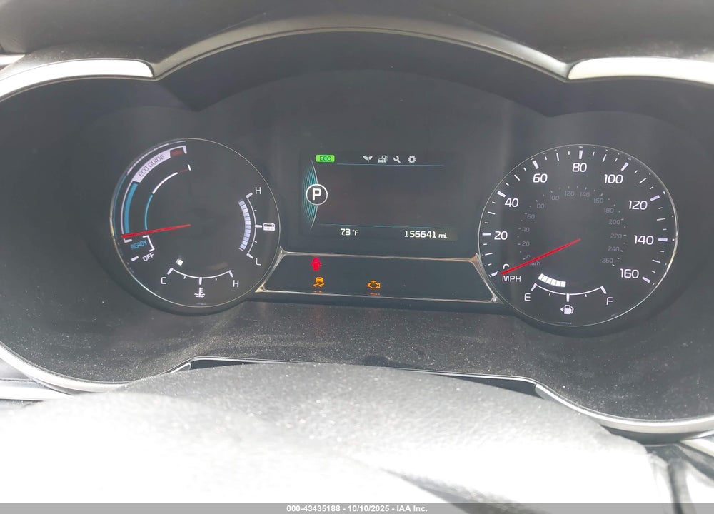 2014 KIA OPTIMA HYBRID LX VIN: KNAGM4AD7E5069383