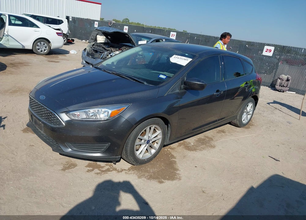 2018 FORD FOCUS VIN: 1FADP3K23JL286543