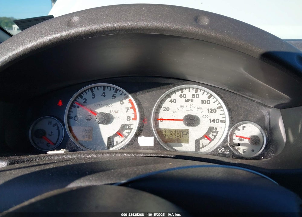 2011 NISSAN XTERRA PRO - 4X VIN: 5N1AN0NW5BC525118
