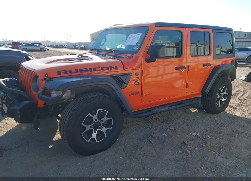 2018 JEEP WRANGLER UNLIMITED RUBICON 4X4 VIN: 1C4HJXFG4JW191062