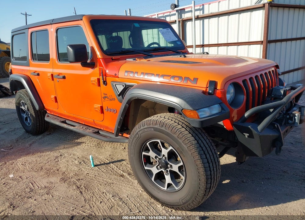 2018 JEEP WRANGLER UNLIMITED RUBICON 4X4 VIN: 1C4HJXFG4JW191062