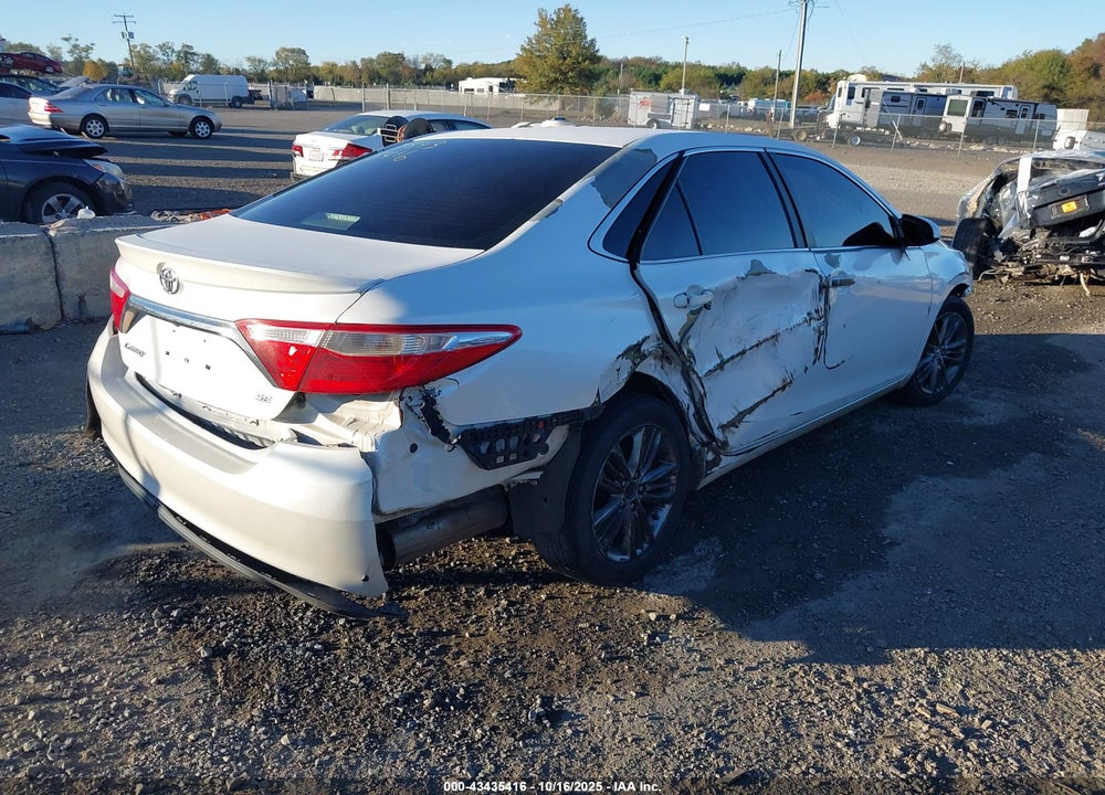 2016 TOYOTA CAMRY SE VIN: 4T1BF1FK1GU131278