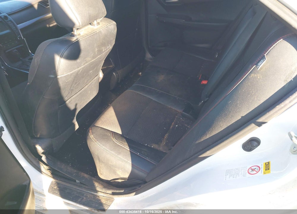 2016 TOYOTA CAMRY SE VIN: 4T1BF1FK1GU131278