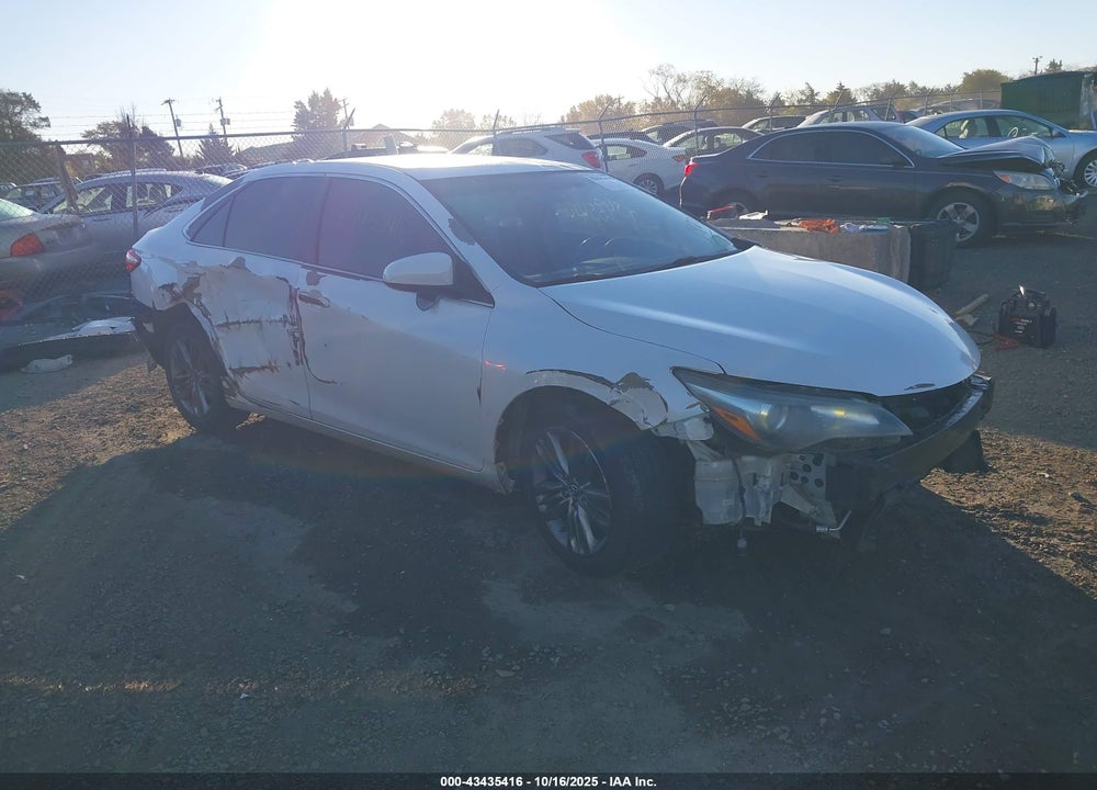 2016 TOYOTA CAMRY SE VIN: 4T1BF1FK1GU131278