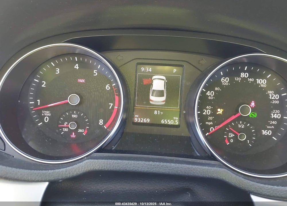 2019 VOLKSWAGEN PASSAT 2.0T WOLFSBURG EDITION VIN: 1VWLA7A36KC006136