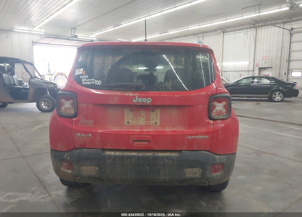 2019 JEEP RENEGADE SPORT 4X4 VIN: ZACNJBAB1KPK18943