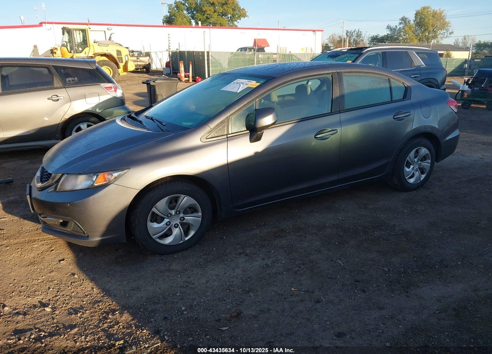 2013 HONDA CIVIC VIN: 19XFB2F55DE048304