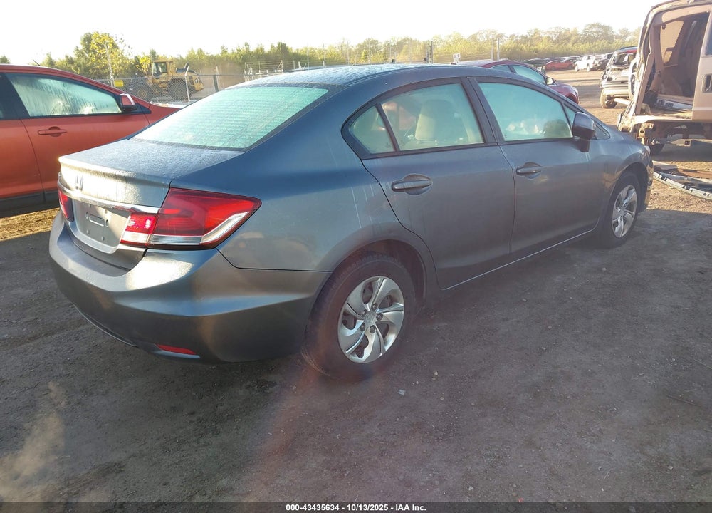 2013 HONDA CIVIC VIN: 19XFB2F55DE048304