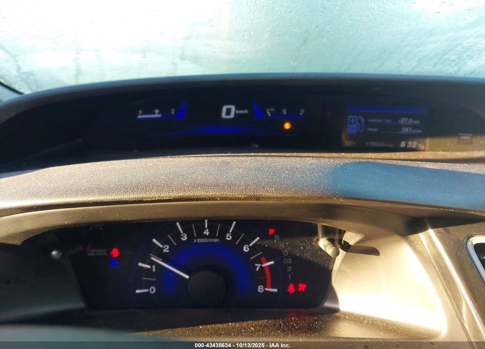 2013 HONDA CIVIC VIN: 19XFB2F55DE048304