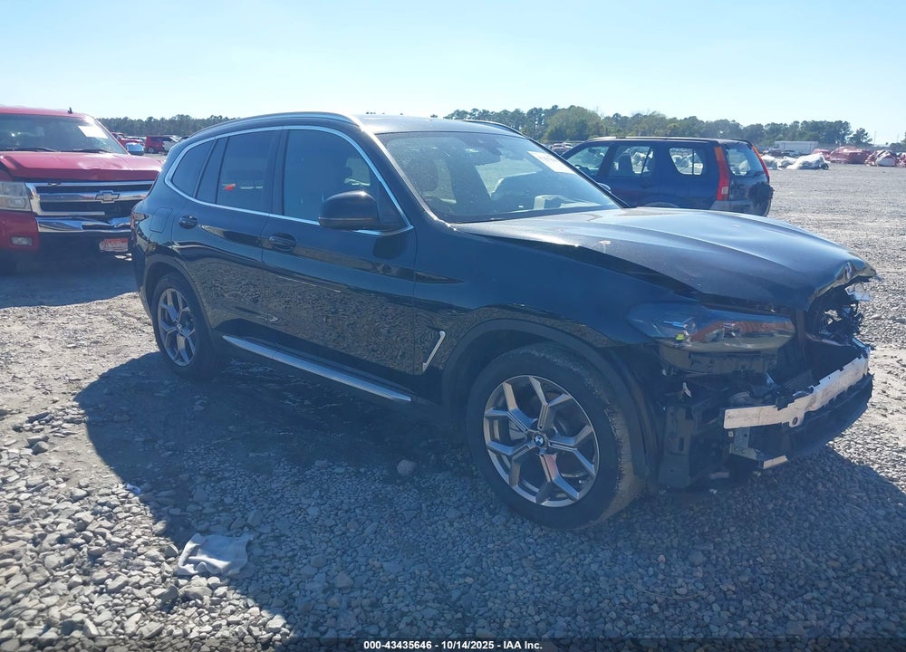 2022 BMW X3 SDRIVE30I VIN: 5UX43DP01N9L98648
