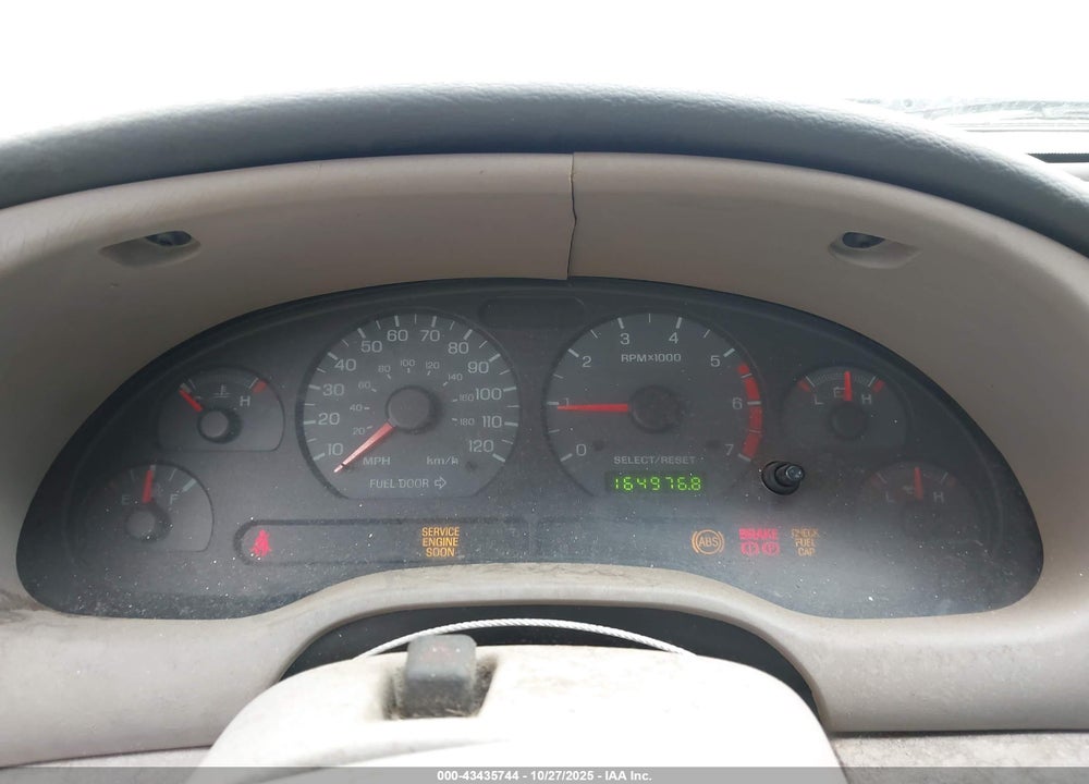2002 FORD MUSTANG VIN: 1FAFP40472F132744
