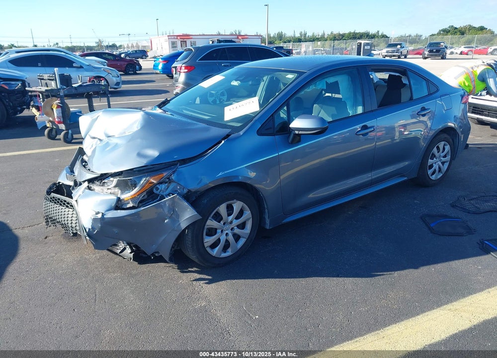 2022 TOYOTA COROLLA LE VIN: 5YFEPMAE3NP367099