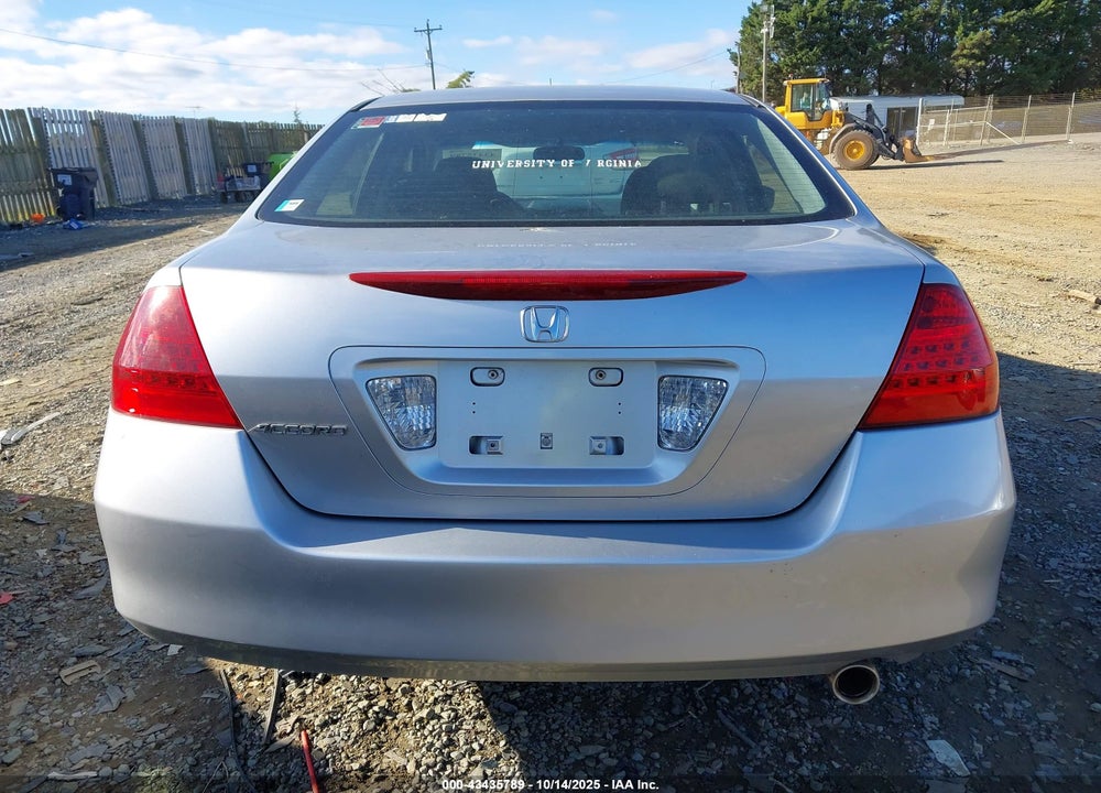 2007 HONDA ACCORD 2.4 SE VIN: 1HGCM563X7A202494