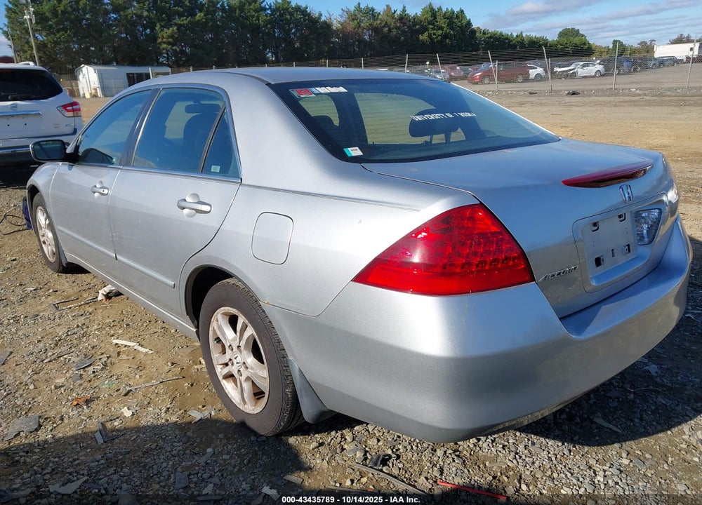 2007 HONDA ACCORD 2.4 SE VIN: 1HGCM563X7A202494