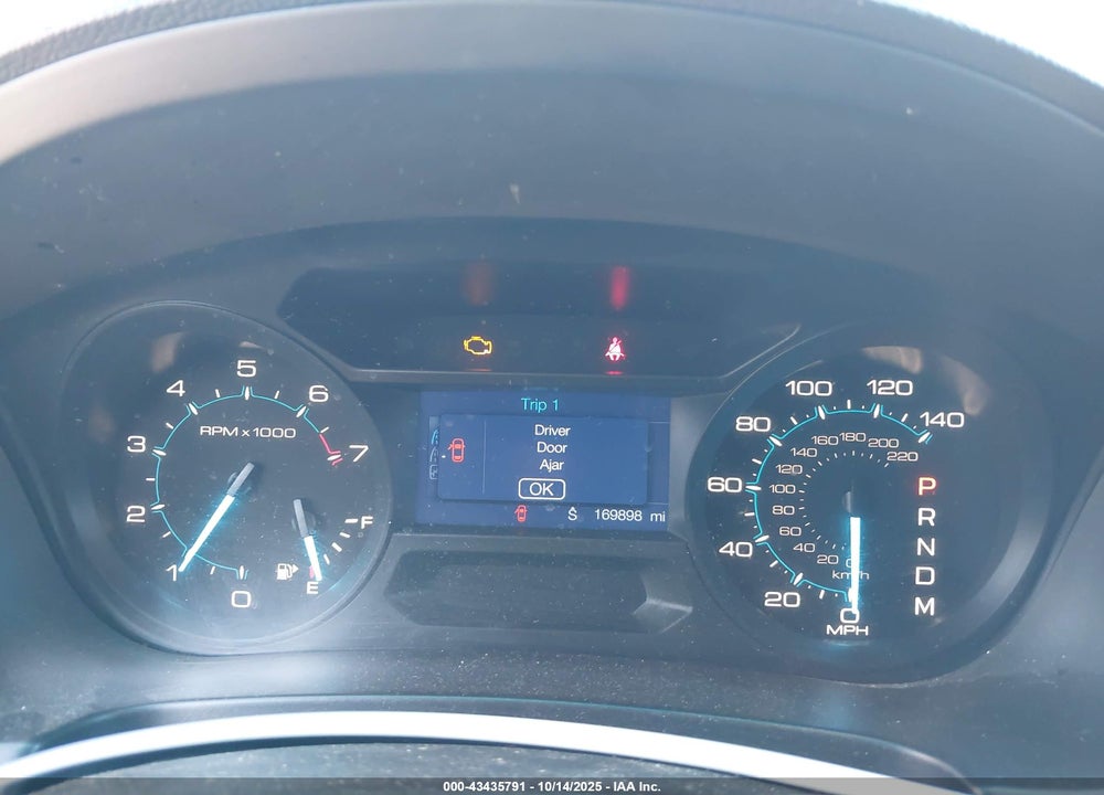 2014 FORD EXPLORER VIN: 1FM5K7B86EGA42940