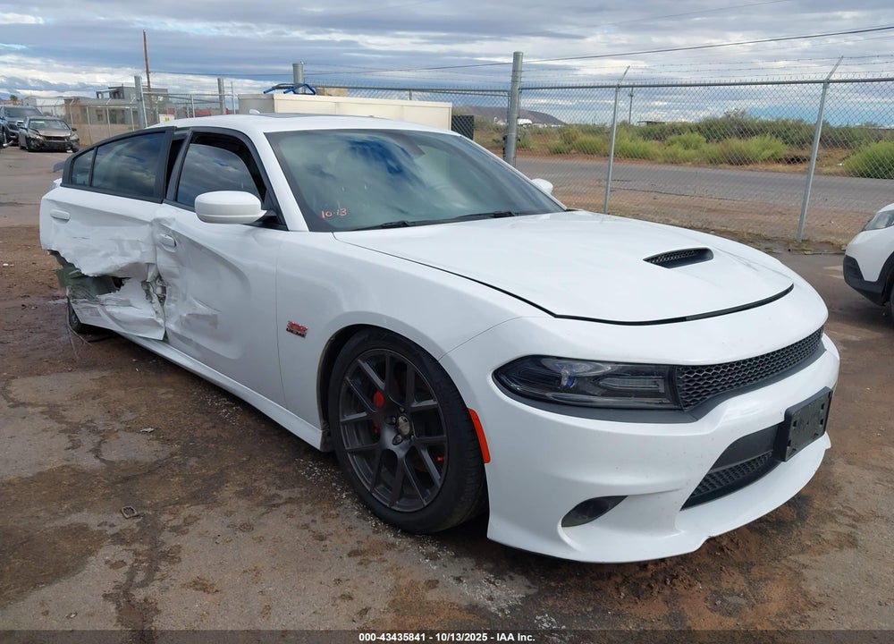 2016 DODGE CHARGER R/T SCAT PACK VIN: 2C3CDXGJ3GH154494