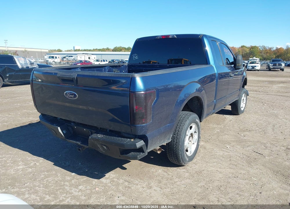 2017 FORD F-150 VIN: 1FTEX1C81HFB49874