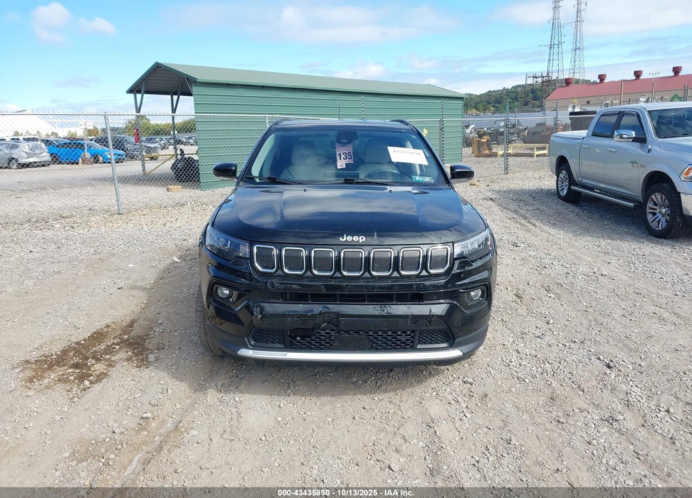 2022 JEEP COMPASS LIMITED 4X4 VIN: 3C4NJDCB3NT130761