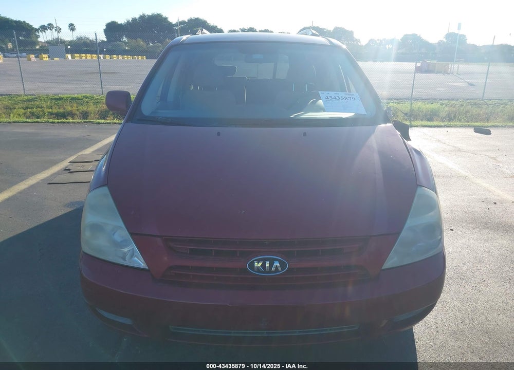 2010 KIA SEDONA LX VIN: KNDMG4C36A6341833