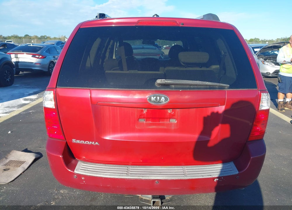 2010 KIA SEDONA LX VIN: KNDMG4C36A6341833