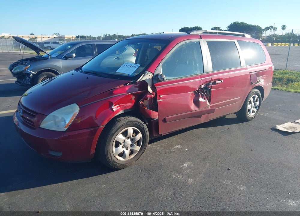 2010 KIA SEDONA LX VIN: KNDMG4C36A6341833